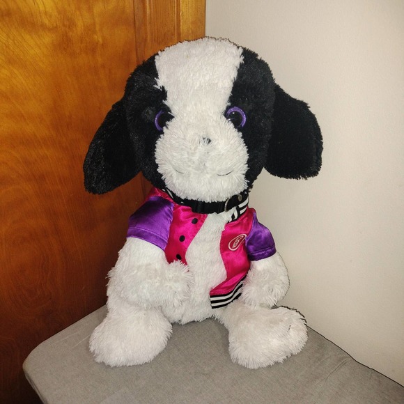 Barbie Fur-iends Friends Jumbo Large Stuffed Plush Dog Puppy Jacket Mattel 2017 - Picture 6 of 8